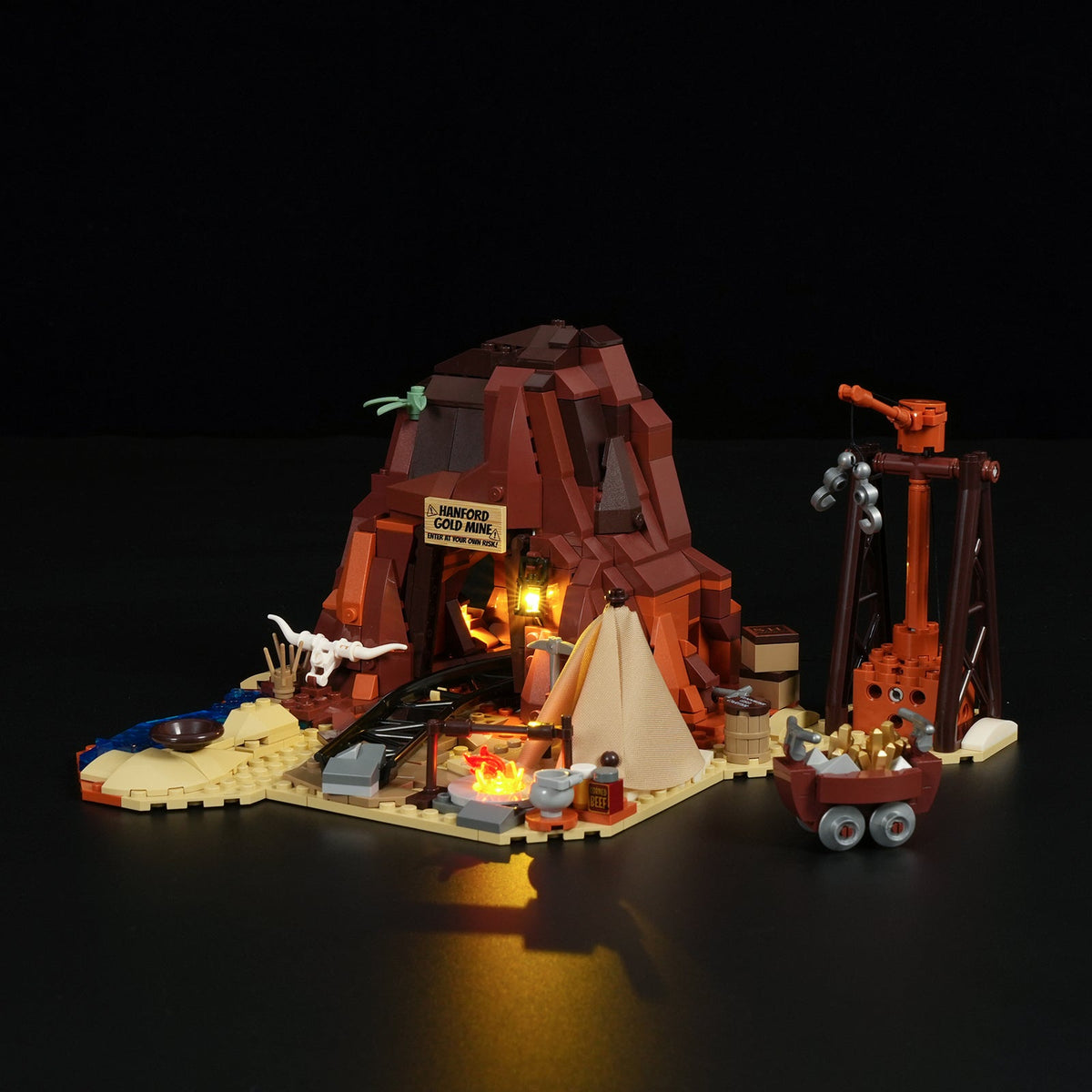 Lumibricks Old West Gold Mine, vue 3