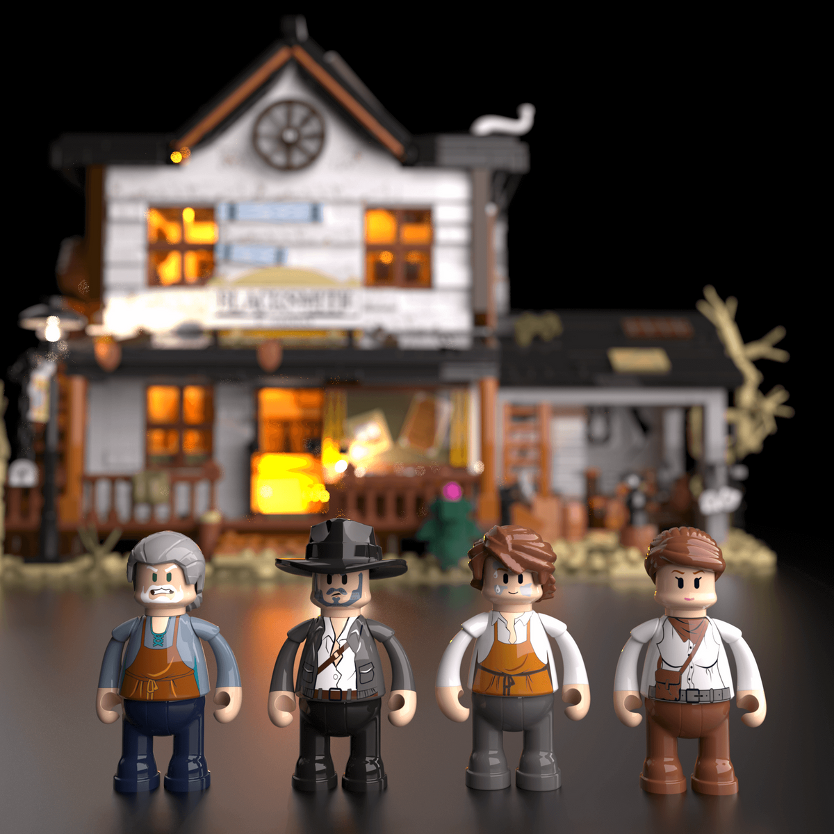 Lumibricks Old West Blacksmith, vue 4