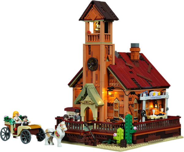 Lumibricks Old West Meeting Hall