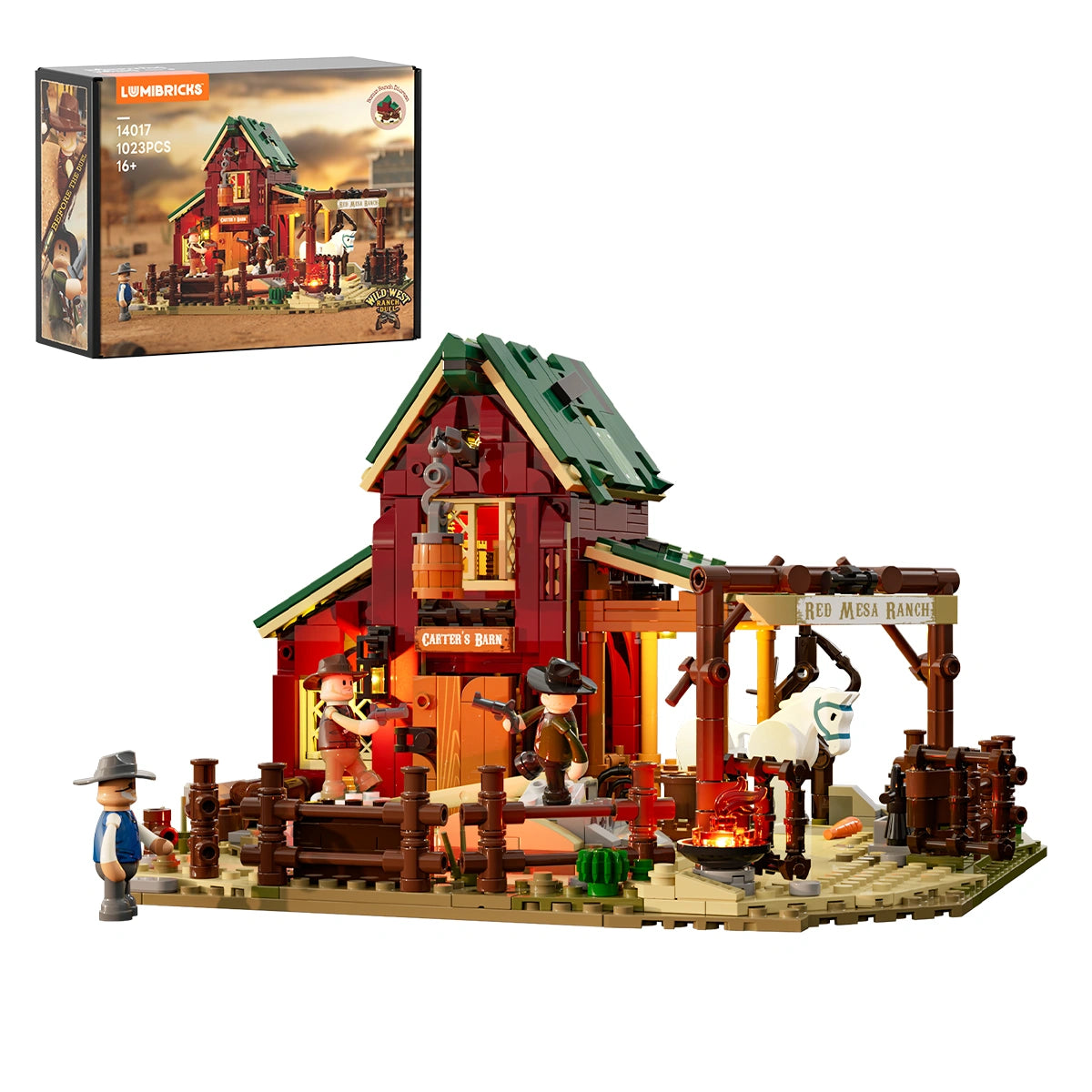 Lumibricks Wild West Ranch Duel, vue 4