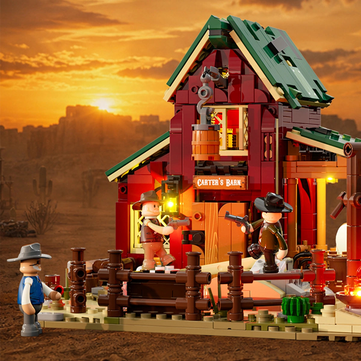 Lumibricks Wild West Ranch Duel, vue 5