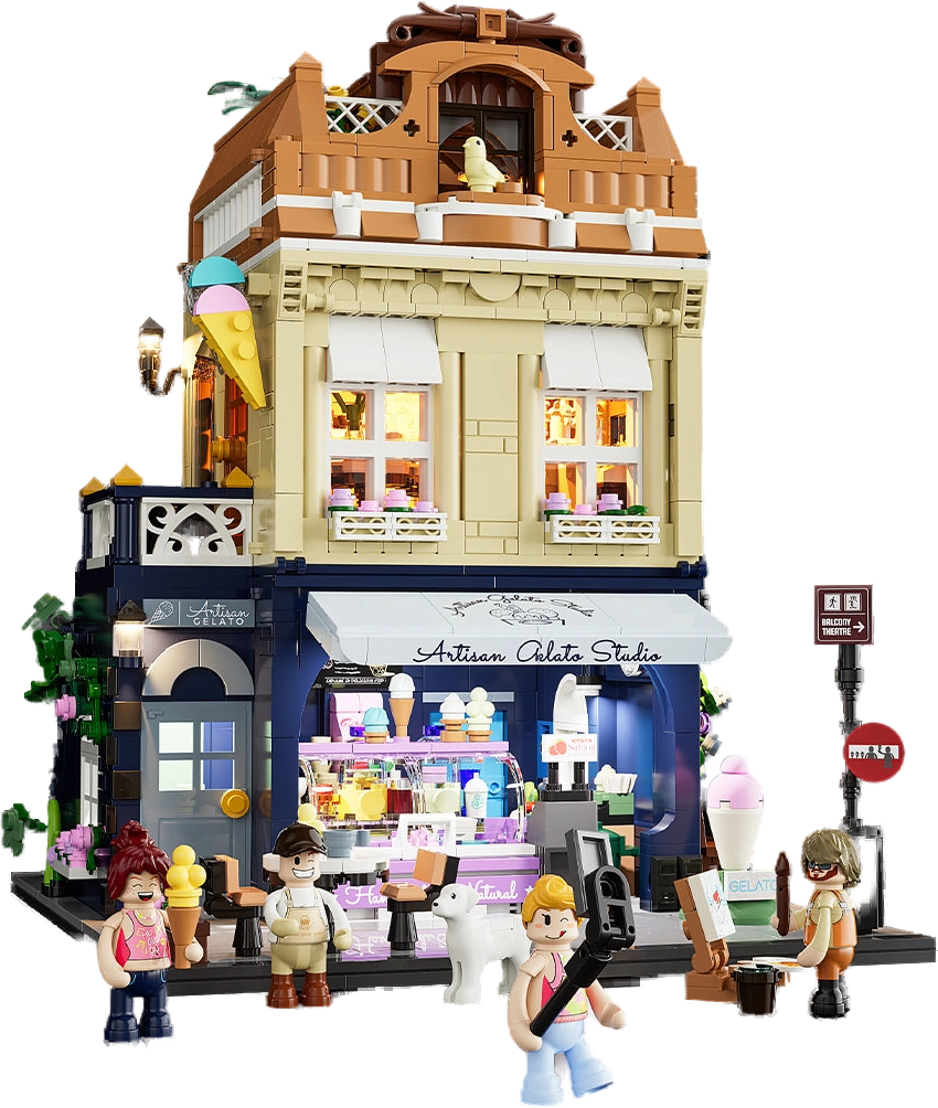 Lumibricks Gelato Store