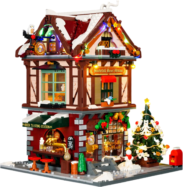 Lumibricks Christmas Pub