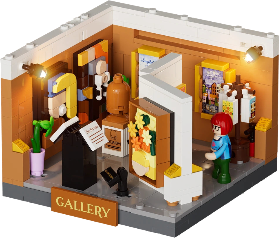 Lumibricks Brick Art Gallery Box