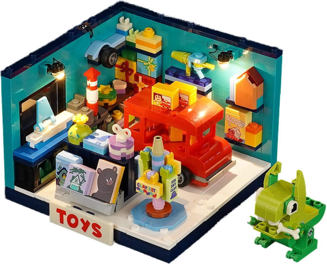 Lumibricks Toy Store Box