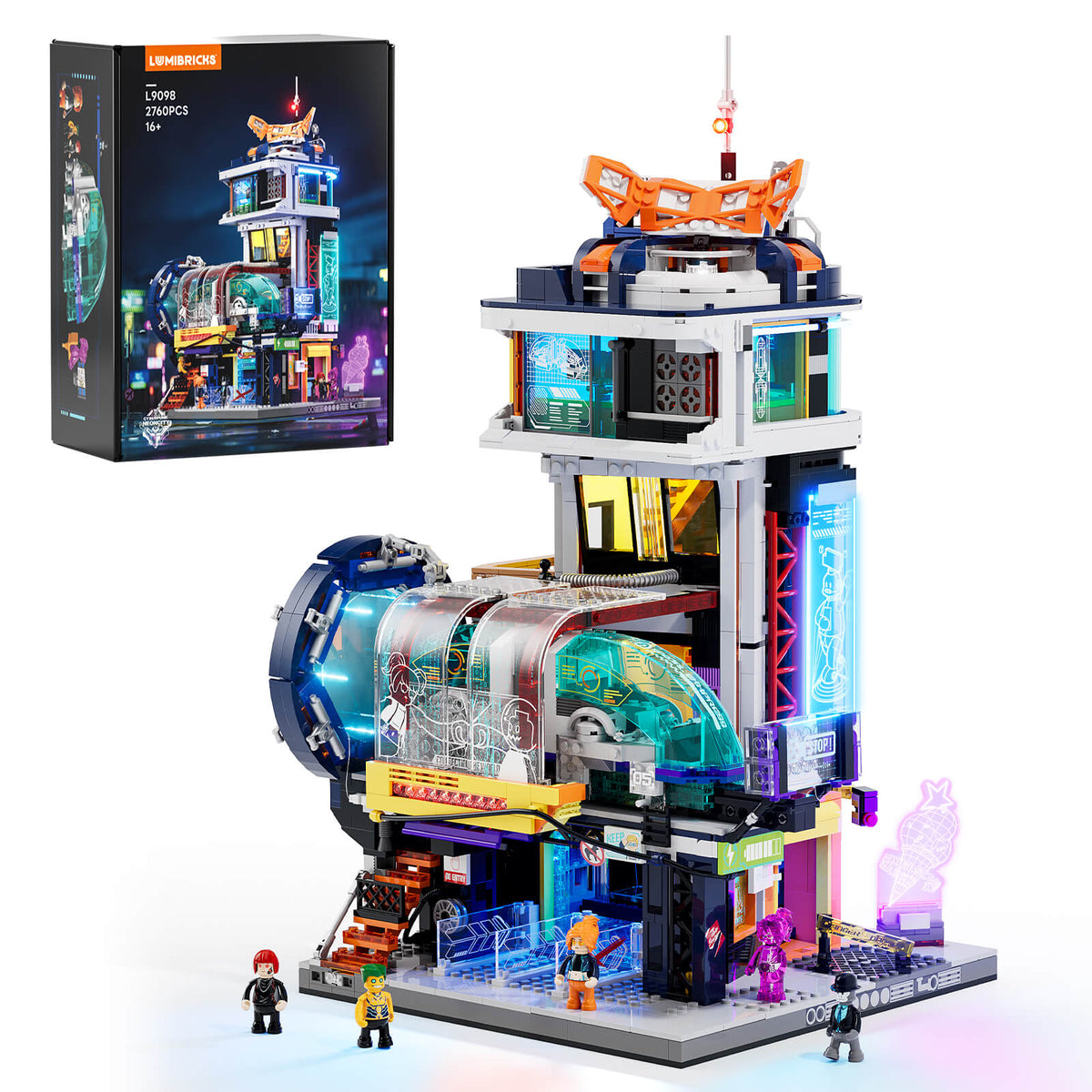 Lumibricks Floating Train Station, vue 5