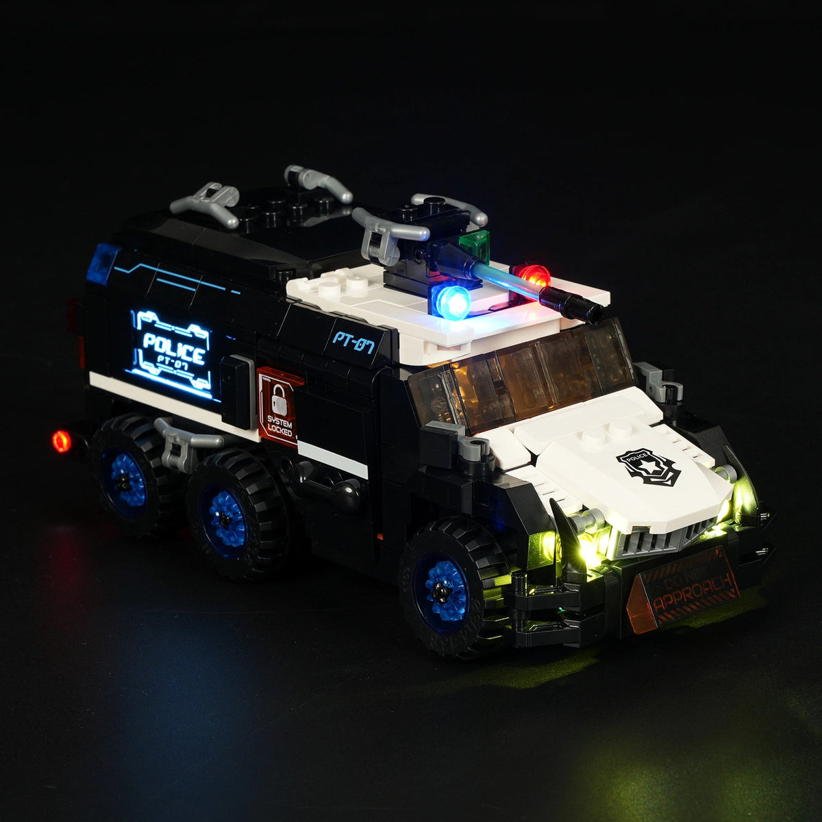 Lumibricks Police Urban Convoy, vue 4