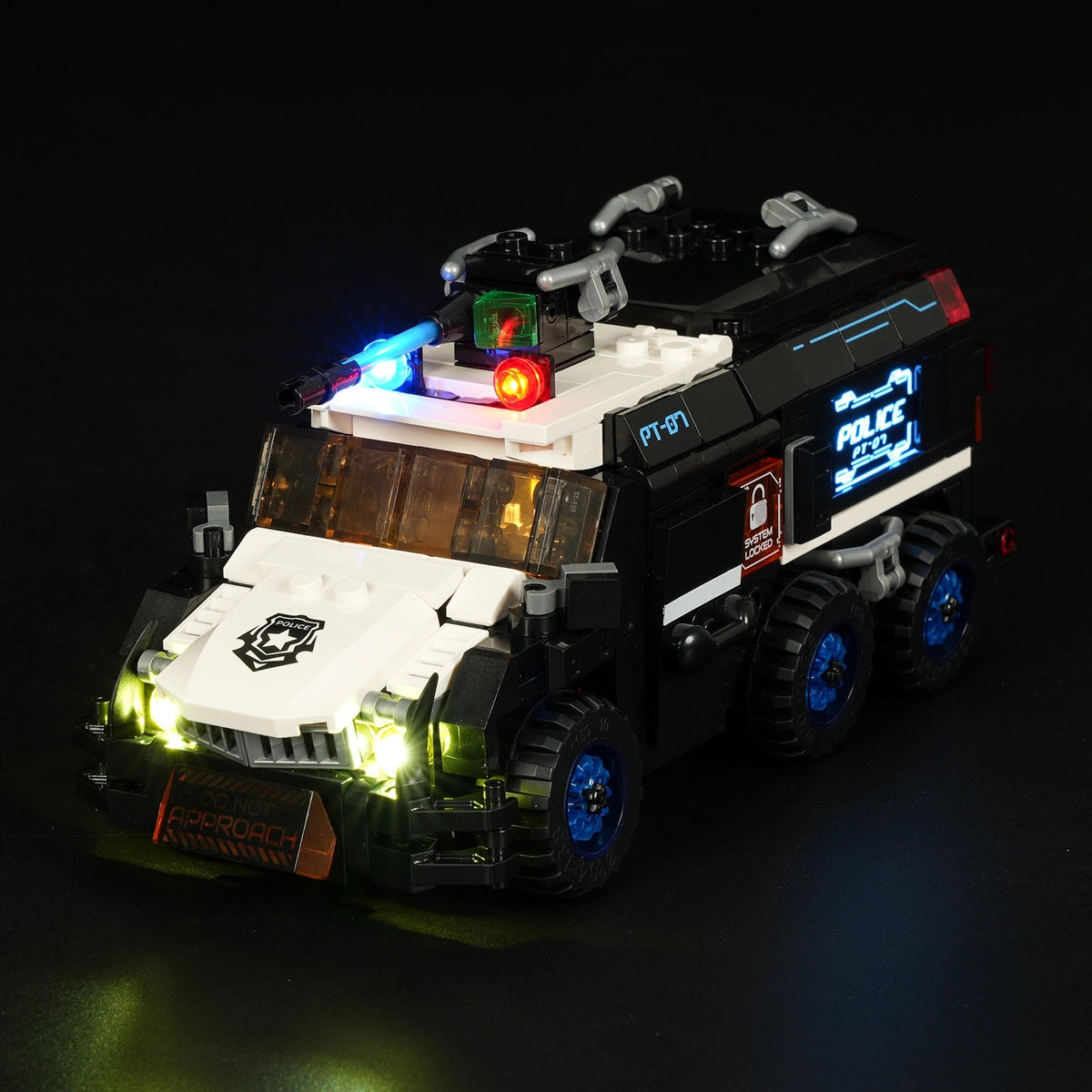 Lumibricks Police Urban Convoy, vue 5