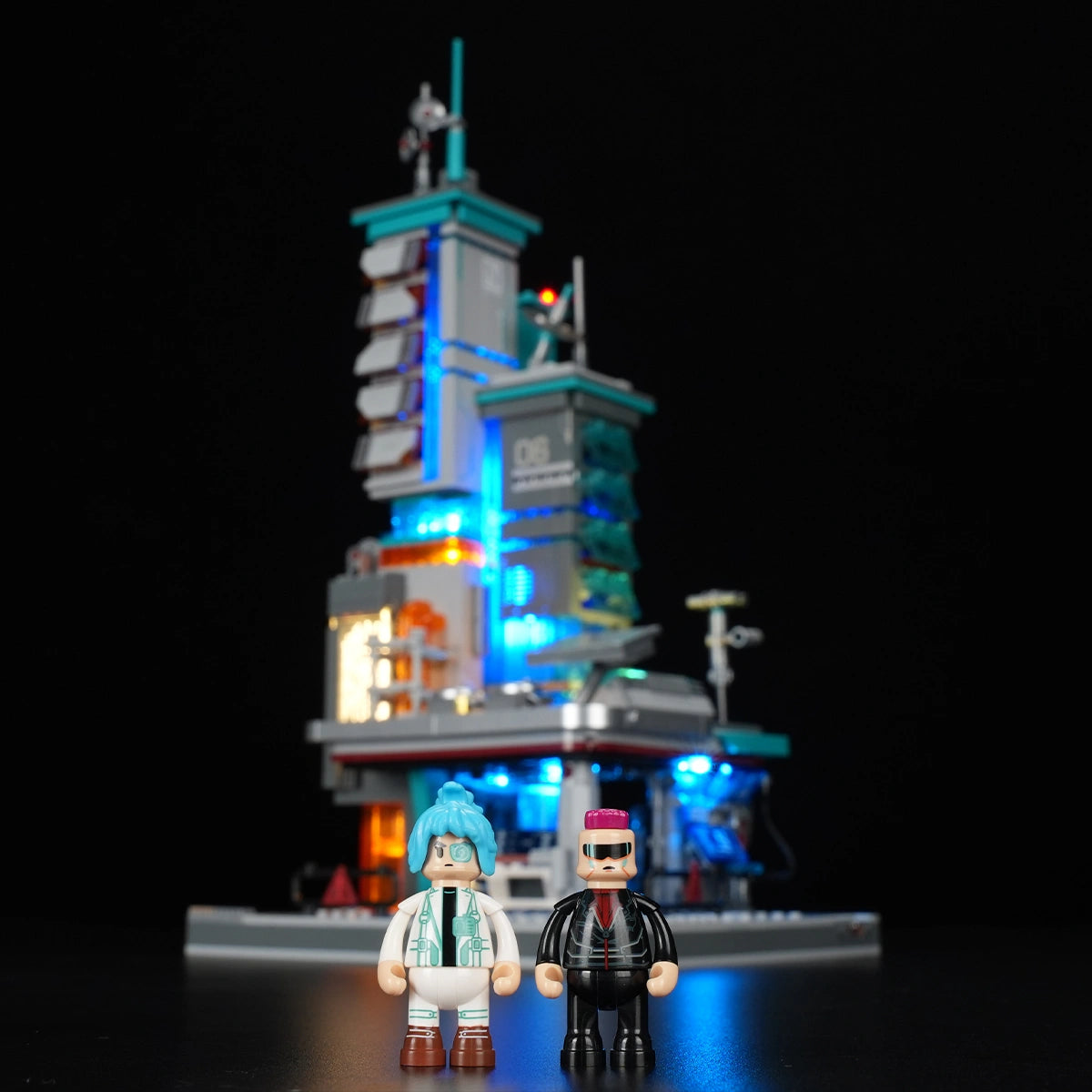 Lumibricks Neon Tech Station, vue 5
