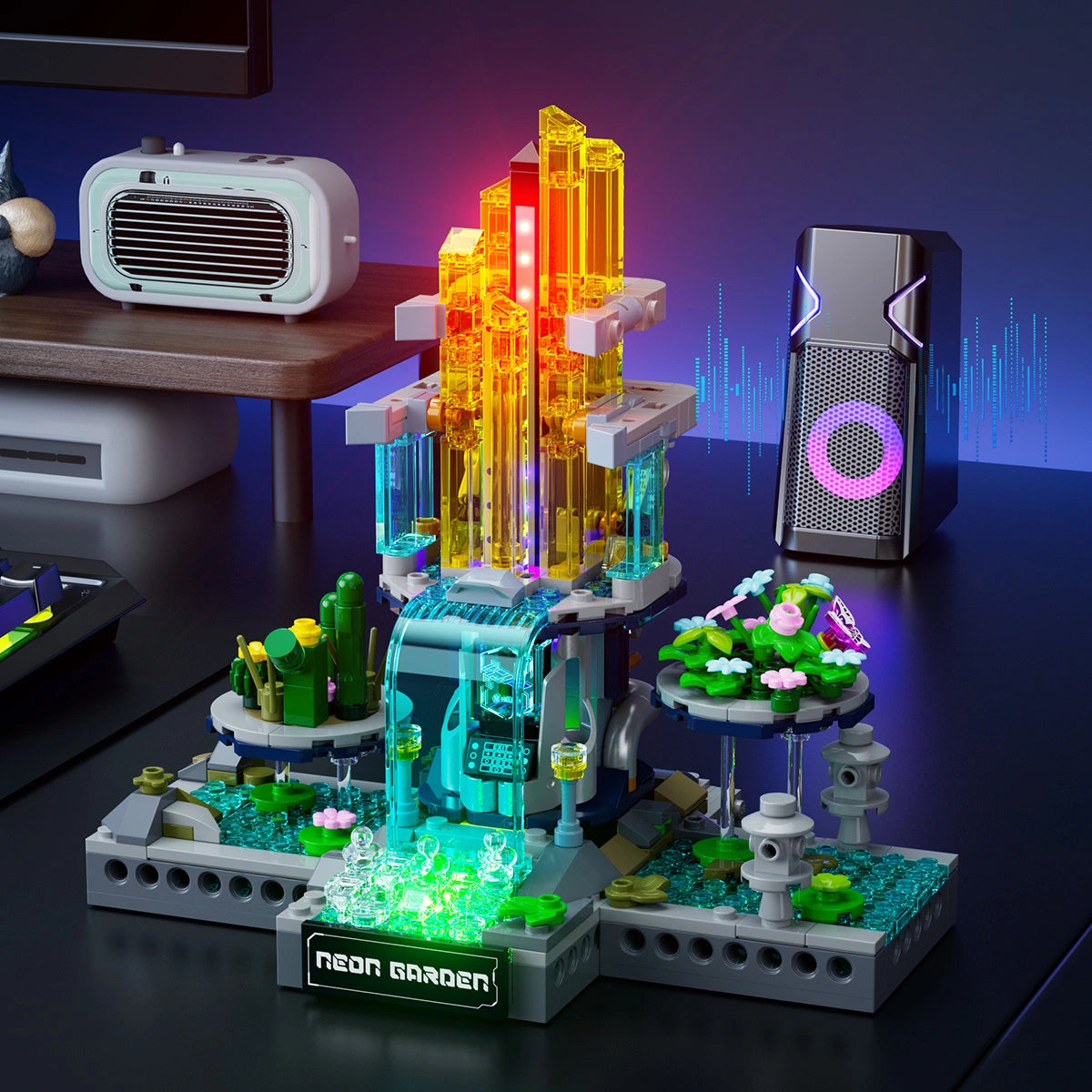 Lumibricks Neon Garden, vue 2