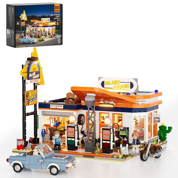 Lumibricks Gas Station, vue 2