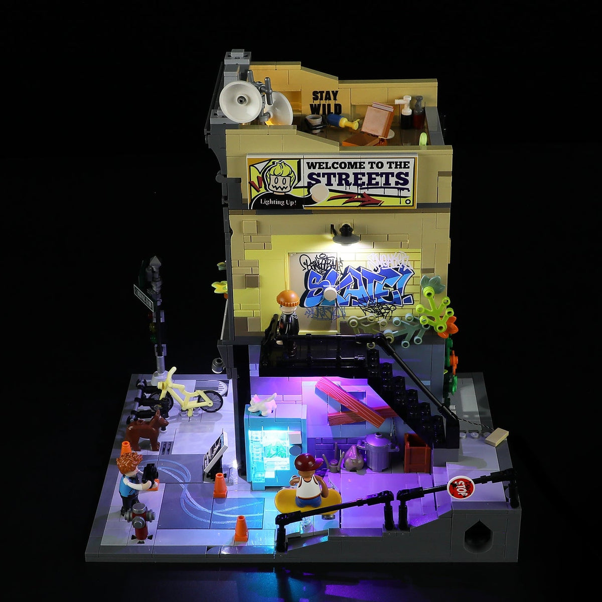 Lumibricks Skateboard Shop, vue 5