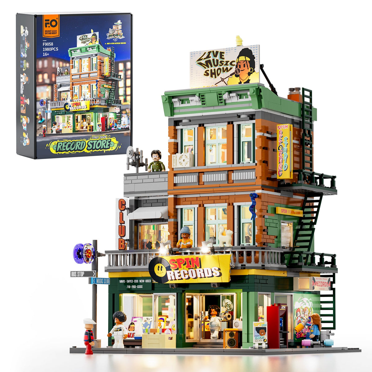Lumibricks Record Store, vue 5