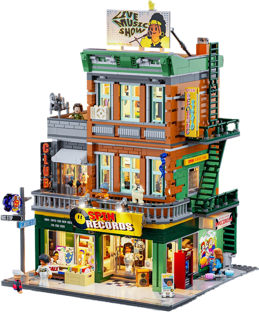 Lumibricks Record Store