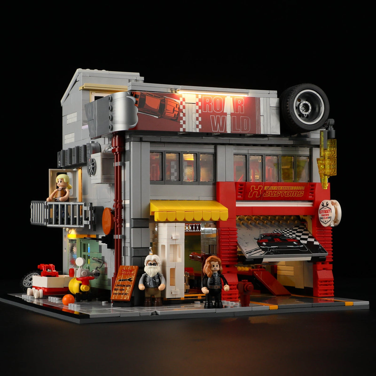 Lumibricks Street Mod Garage, vue 3