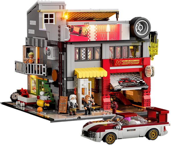 Lumibricks Street Mod Garage