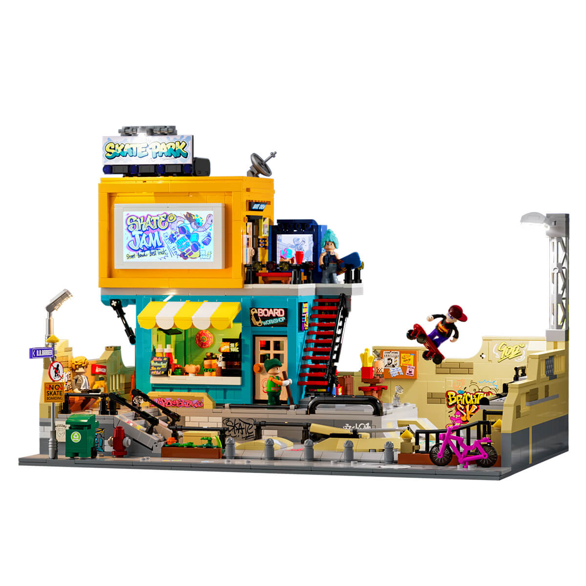 Lumibricks Skate Park, vue 3