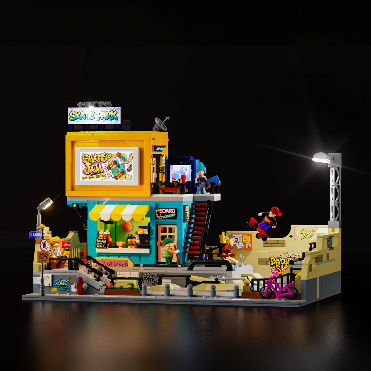 Lumibricks Skate Park, vue 4