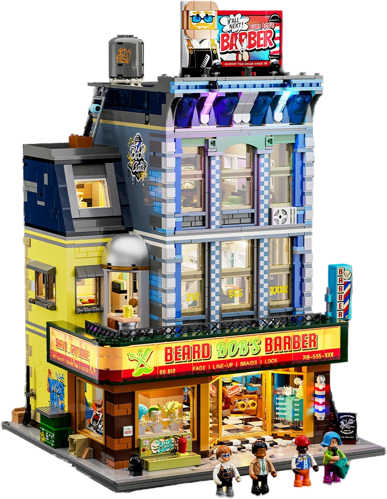 Lumibricks Barbershop