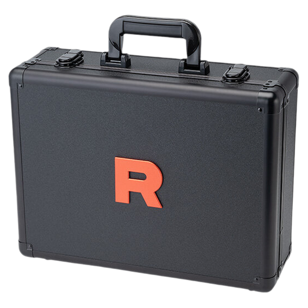 Mallette Team Rocket The Glory of Team Rocket SV10 de face, logo R, Pokémon Center Japon