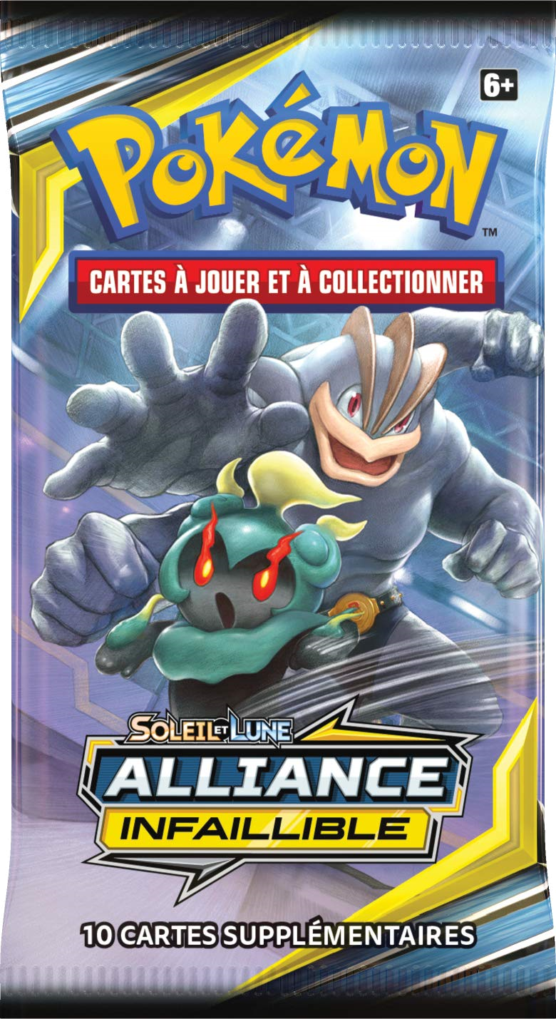 Booster Pokémon Alliance Infaillible illustration Marshadow Mackogneur, scellé français