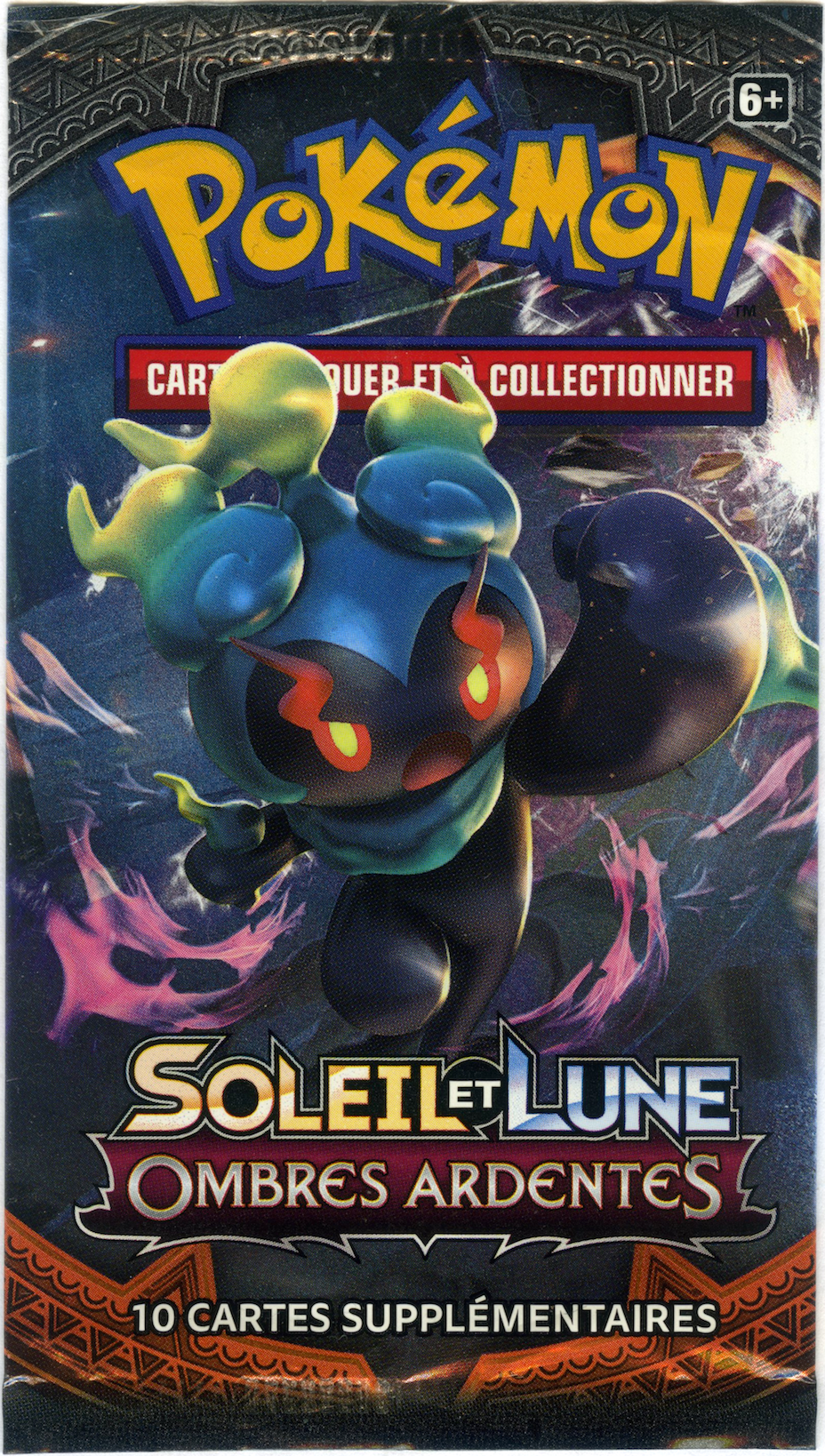 Booster Pokémon Ombres Ardentes illustration Marshadow, scellé français