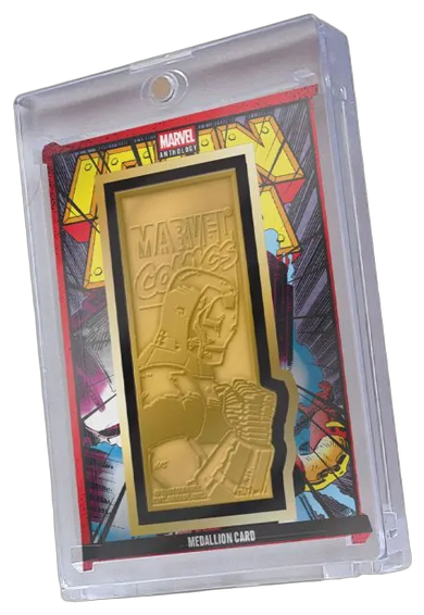 Memorabilia Card et Medallion Card Marvel Anthology