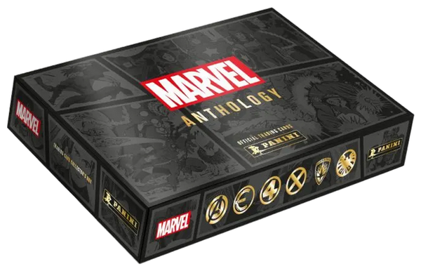 Coffret Treasure Box Marvel Anthology Panini fermé