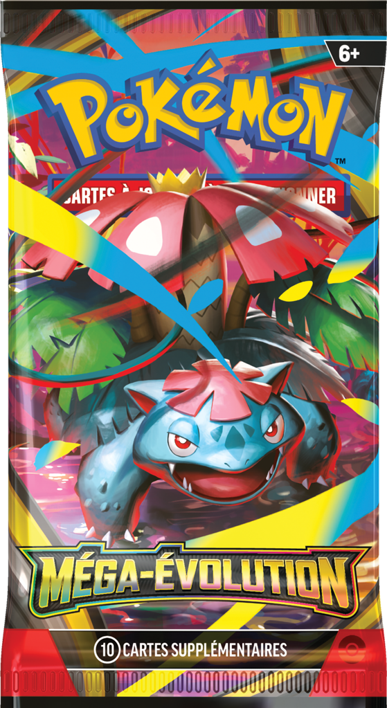 Booster Pokémon Méga-Évolution illustration Méga-Florizarre, scellé français