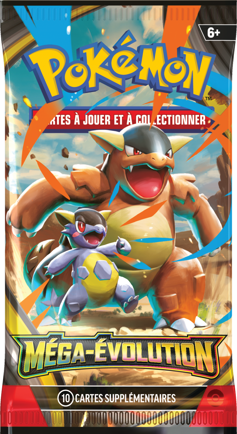 Booster Pokémon Méga-Évolution illustration Méga-Kangourex, scellé français