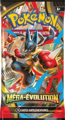 Booster Méga-Évolution illustration Méga-Lucario