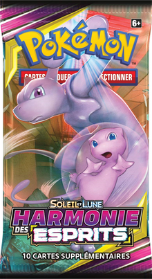 Booster Harmonie des Esprits illustration Mewtwo Mew