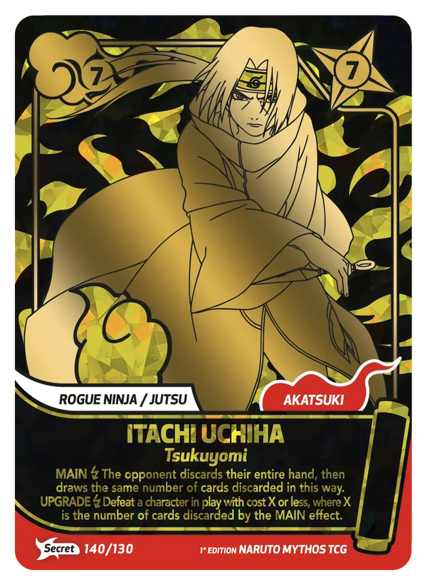 140/130 - Itachi Uchiwa - Tsukuyomi (Naruto Mythos Secrète)