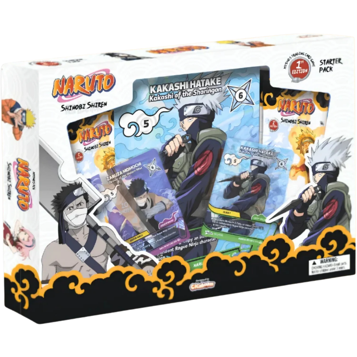 Starter Pack Naruto Mythos TCG Shinobi Shiren Set 2 - Kakashi & Zabuza