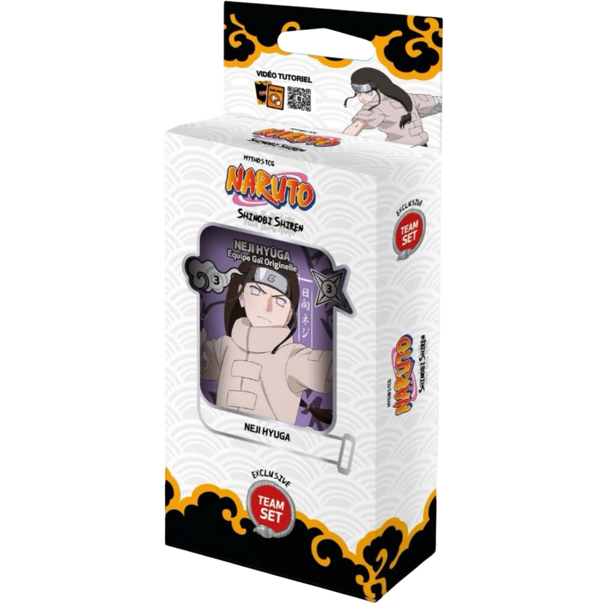 Team Set Naruto Mythos TCG Shinobi Shiren Set 2 - Neji Hyūga