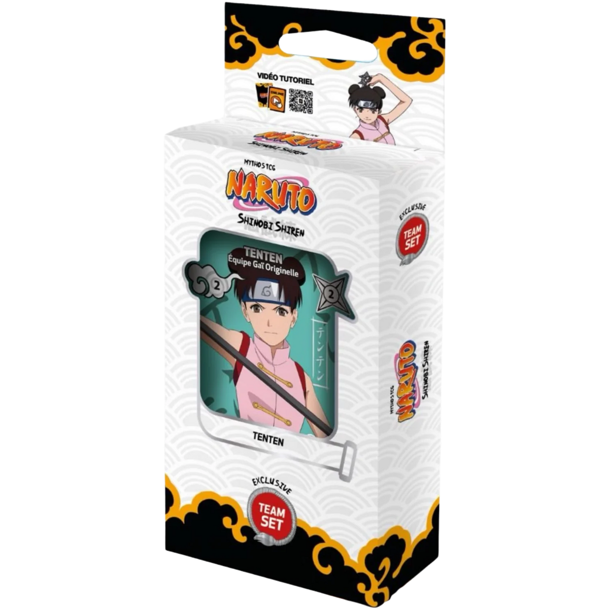 Team Set Naruto Mythos TCG Shinobi Shiren Set 2 - Tenten