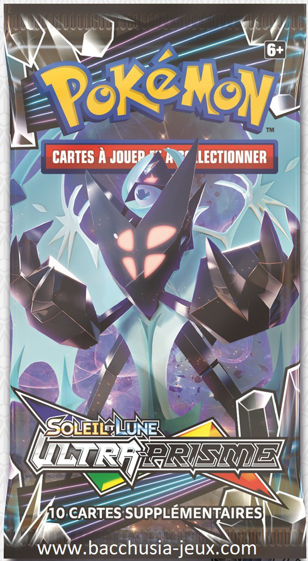 Booster Pokémon Ultra-Prisme illustration Necrozma Ailes de l'Aurore, scellé français