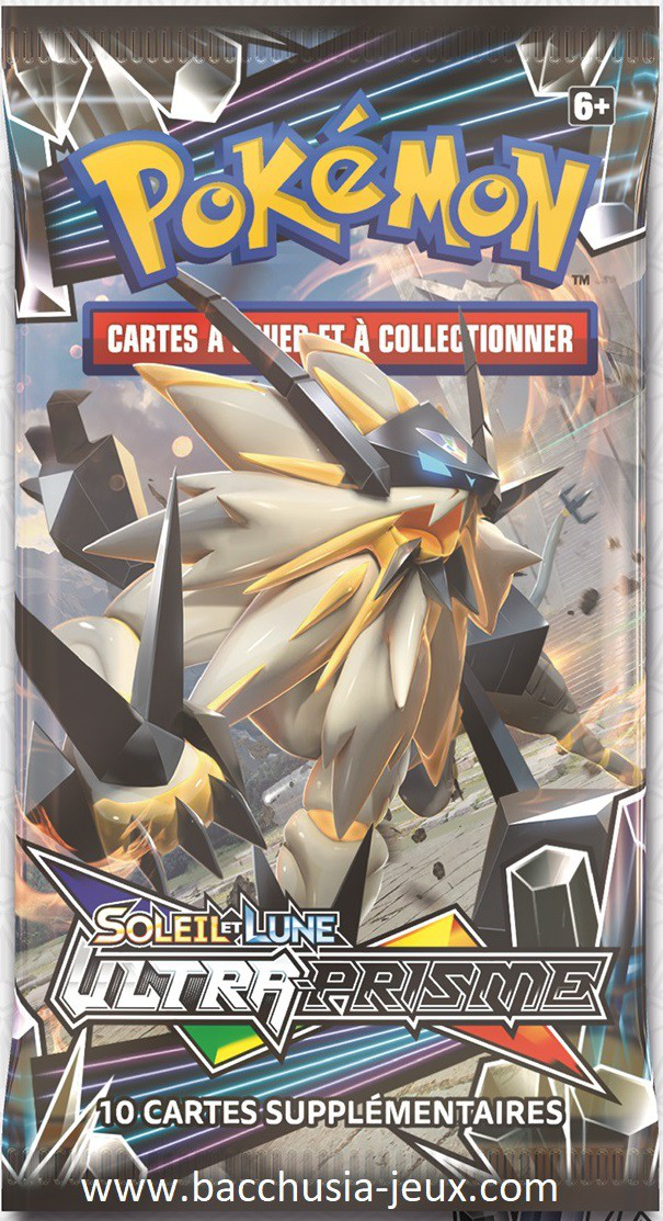 Booster Pokémon Ultra-Prisme illustration Necrozma Crinière du Couchant, scellé français