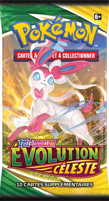 Booster Évolution Céleste illustration Nymphali