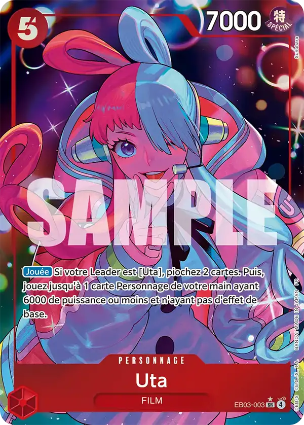EB03-003 - Uta V2 - Carte One Piece Heroines Edition 003