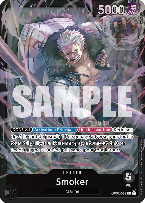 OP02-093 - Smoker — Carte One Piece ST19