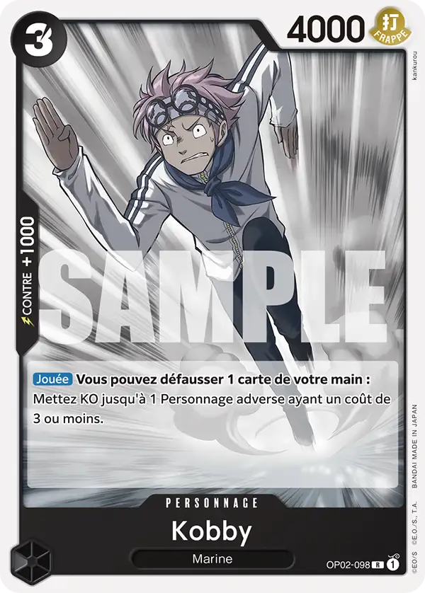 OP02-098 - Kobby — Carte One Piece ST19