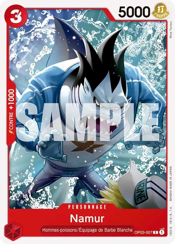 Namur — Carte One Piece ST15
