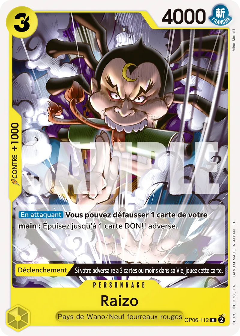 OP06-112 - Raizo