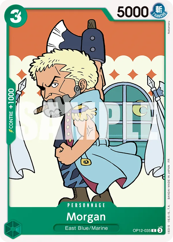 OP12-035 - Morgan - Carte One Piece L'Héritage du Maître 035