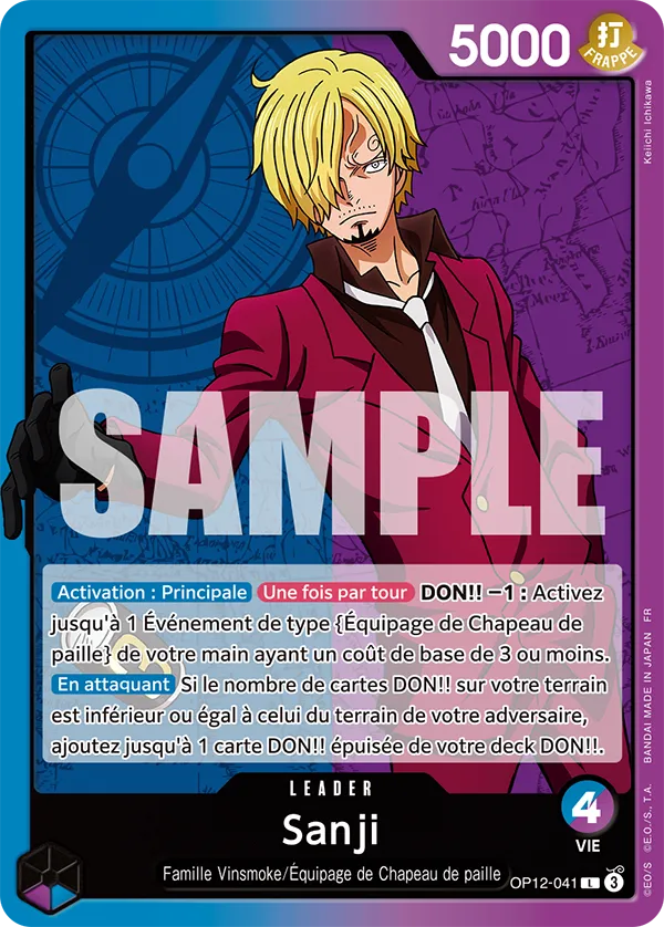 OP12-041 - Sanji - Carte One Piece L'Héritage du Maître 041