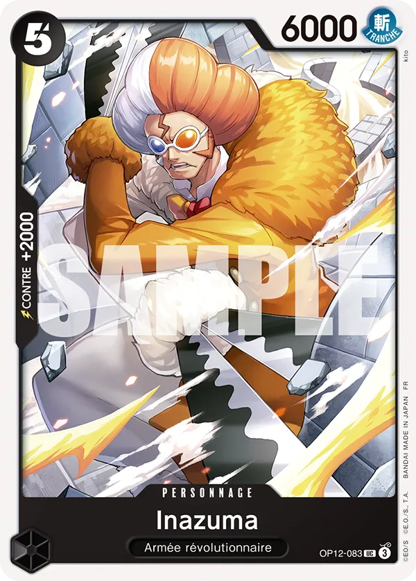 OP12-083 - Inazuma - Carte One Piece L'Héritage du Maître 083