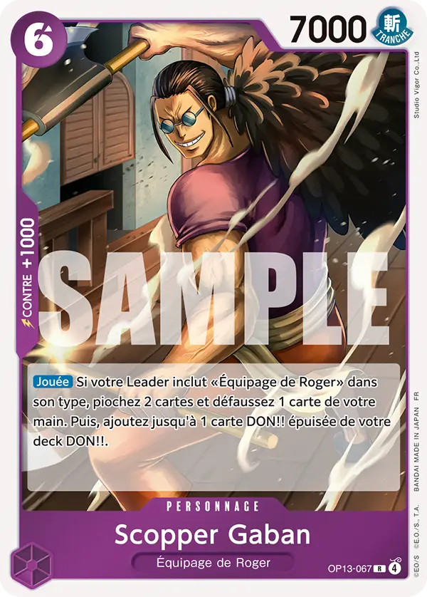 OP13-067 - Scopper Gaban