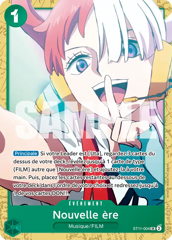 ST11-004 - Nouvelle ère — Carte One Piece ST16