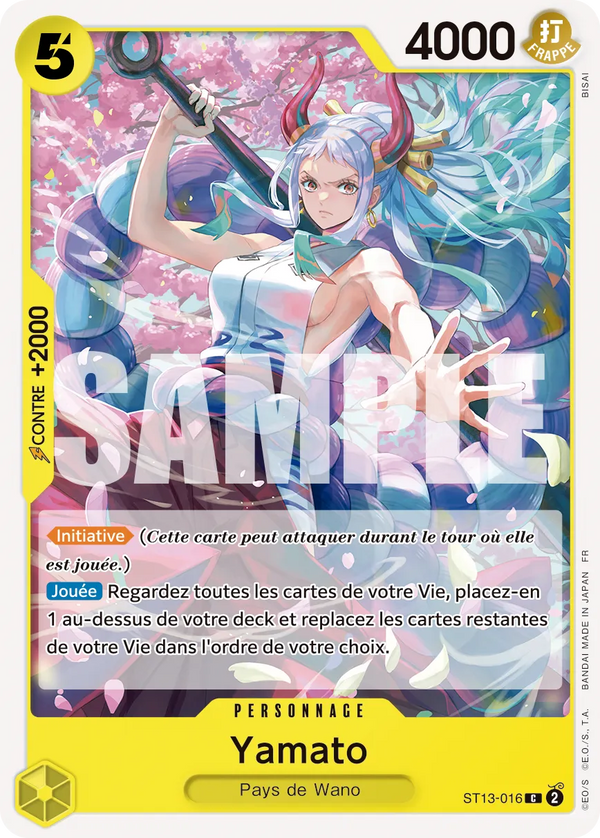 ST13-016 - Yamato — Carte One Piece ST28